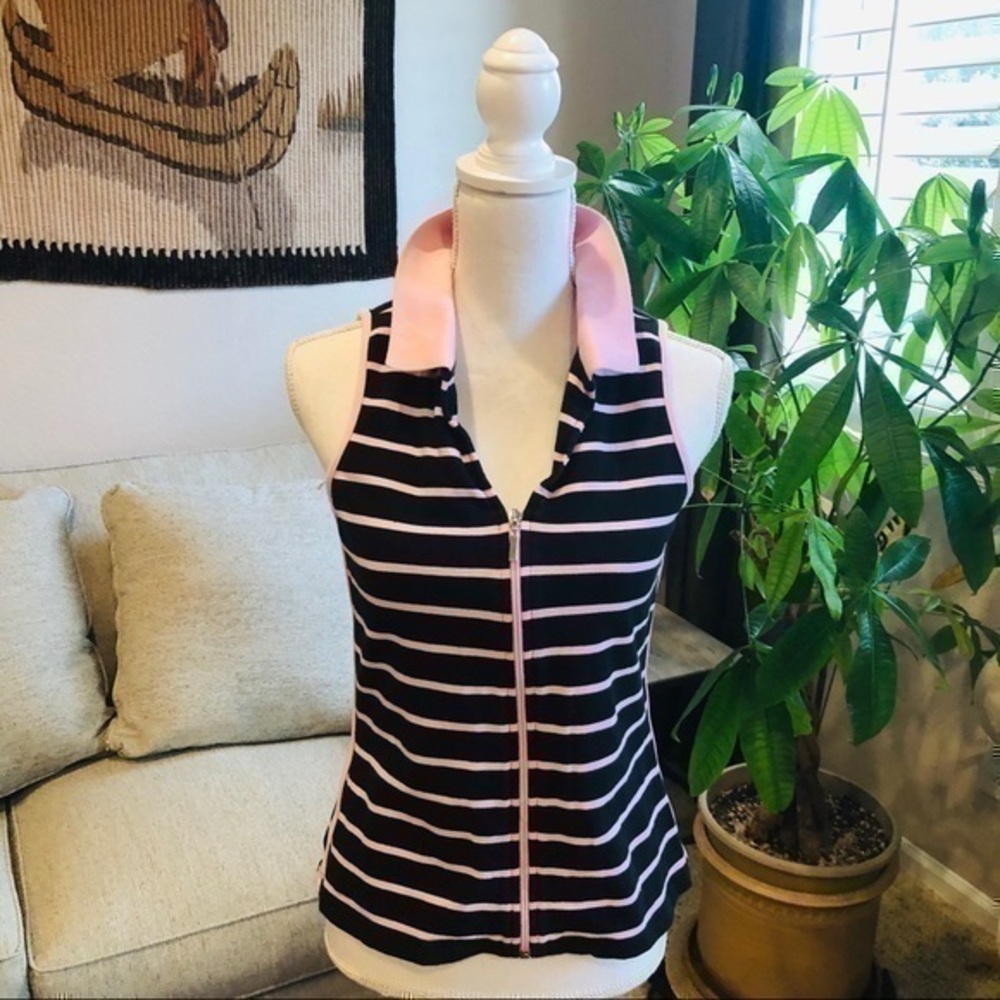 - Liz&Co polo top Size Small